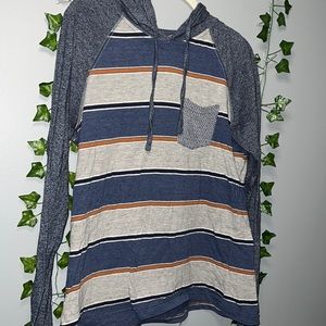 Rustic Blue Hoodie T-shirt